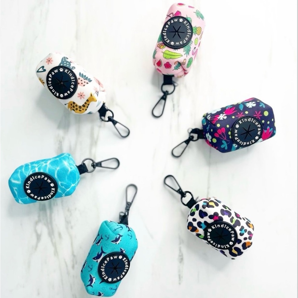 Colorful Dog Waste Bag Holders